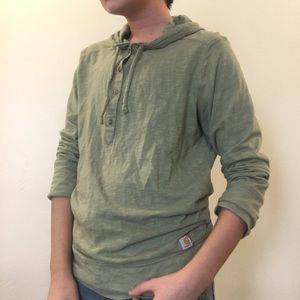 CARHARTT hooded long sleeve